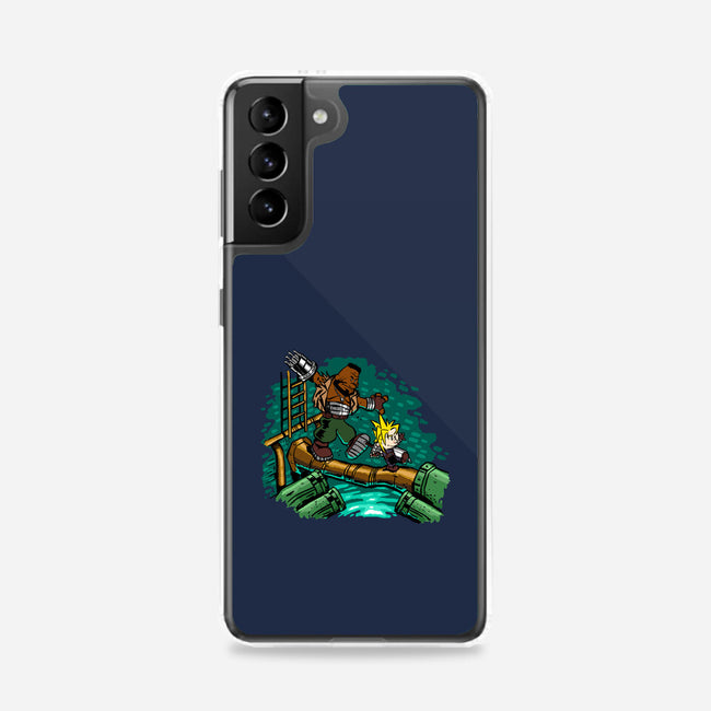 Barret And Cloud-samsung snap phone case-demonigote