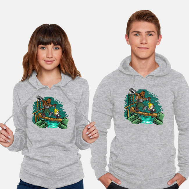 Barret And Cloud-unisex pullover sweatshirt-demonigote
