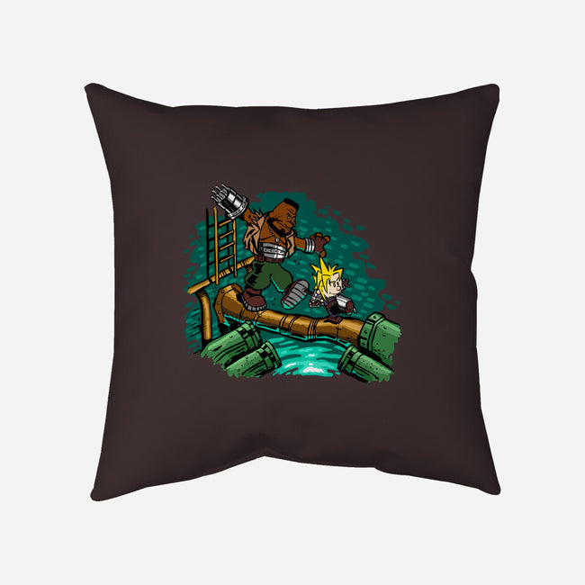 Barret And Cloud-none removable cover w insert throw pillow-demonigote