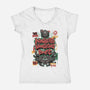 RPG Graffiti-womens v-neck tee-Studio Mootant