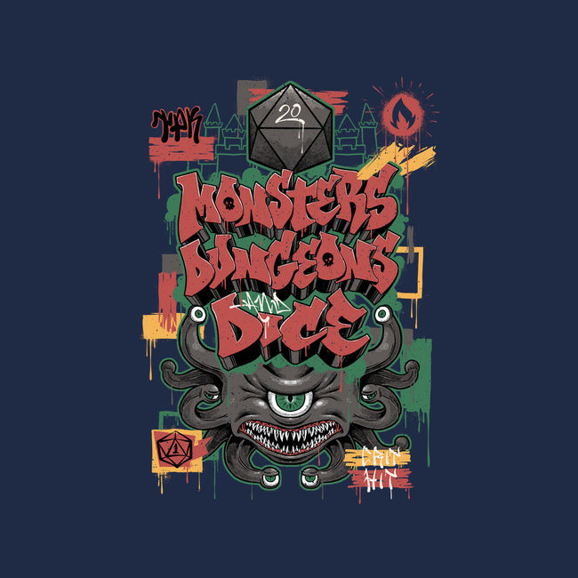 RPG Graffiti-none basic tote bag-Studio Mootant