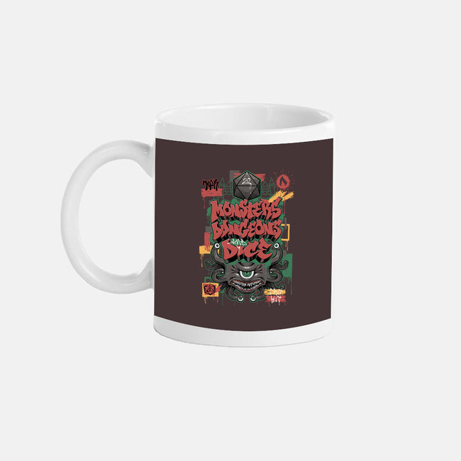 RPG Graffiti-none mug drinkware-Studio Mootant