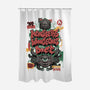 RPG Graffiti-none polyester shower curtain-Studio Mootant