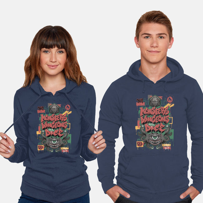 RPG Graffiti-unisex pullover sweatshirt-Studio Mootant