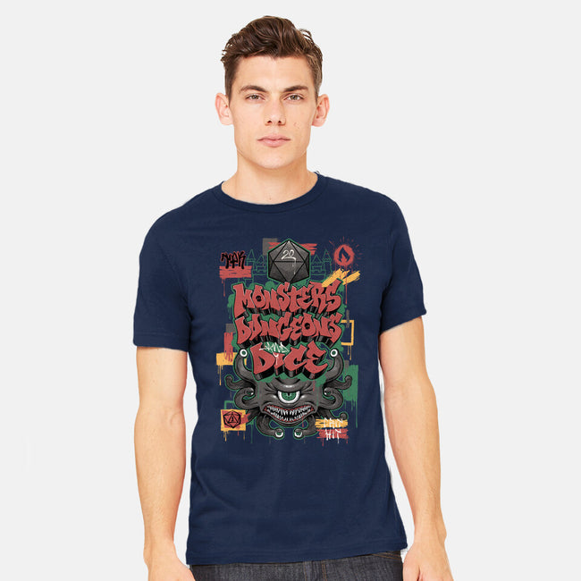 RPG Graffiti-mens heavyweight tee-Studio Mootant