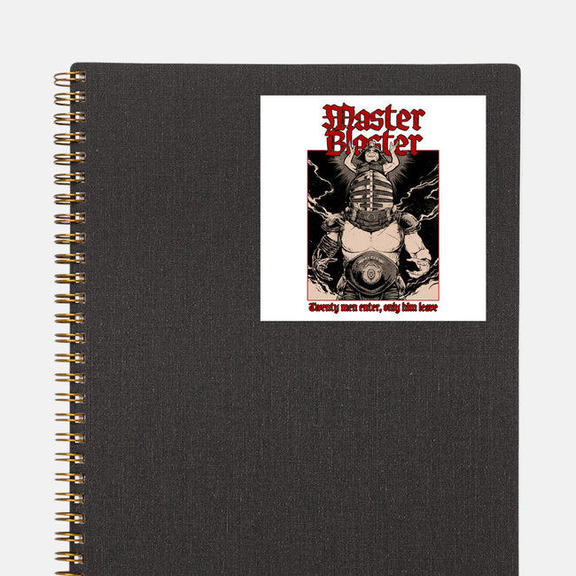 Master And Blaster-none glossy sticker-Hafaell