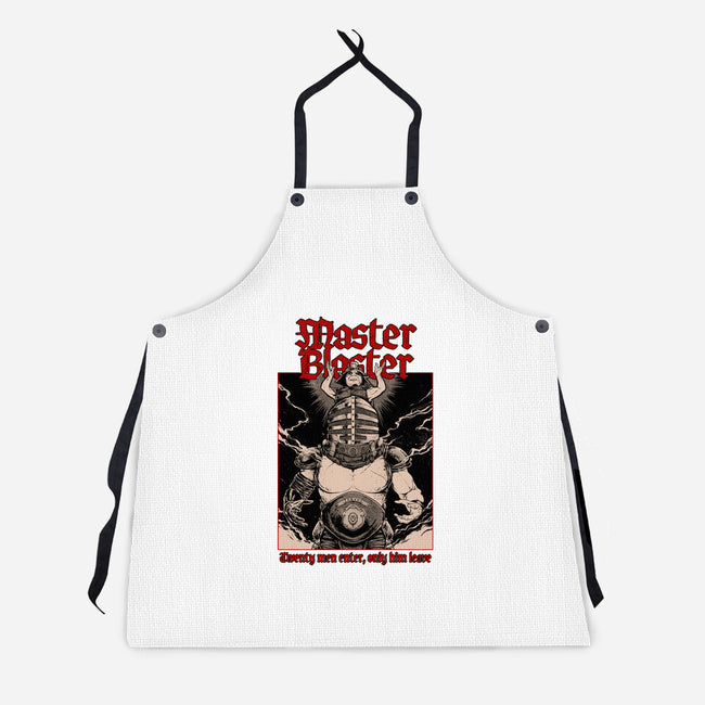 Master And Blaster-unisex kitchen apron-Hafaell