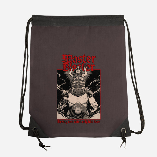 Master And Blaster-none drawstring bag-Hafaell