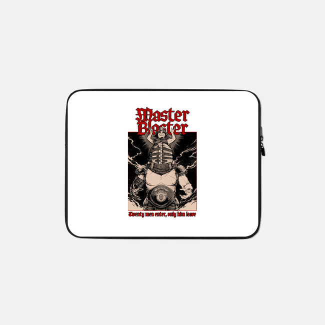 Master And Blaster-none zippered laptop sleeve-Hafaell