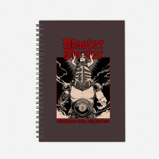 Master And Blaster-none dot grid notebook-Hafaell