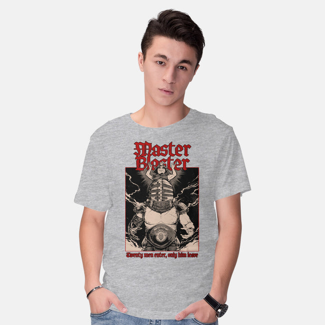 Master And Blaster-mens basic tee-Hafaell