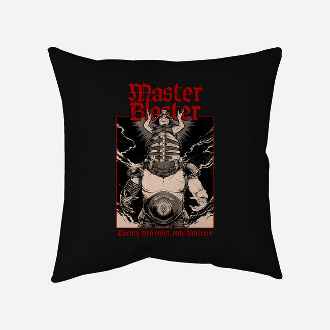 Master And Blaster-none removable cover w insert throw pillow-Hafaell