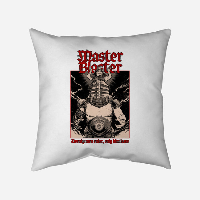 Master And Blaster-none removable cover w insert throw pillow-Hafaell