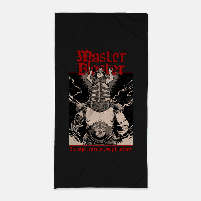 Master And Blaster-none beach towel-Hafaell