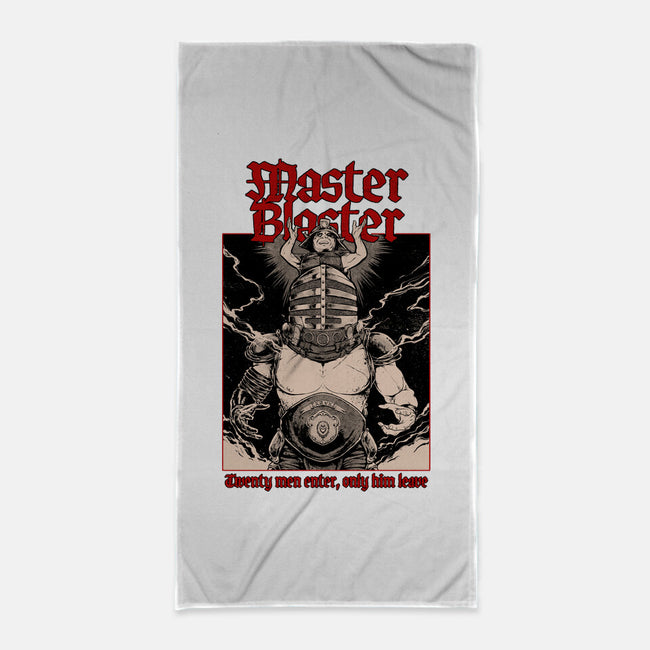 Master And Blaster-none beach towel-Hafaell