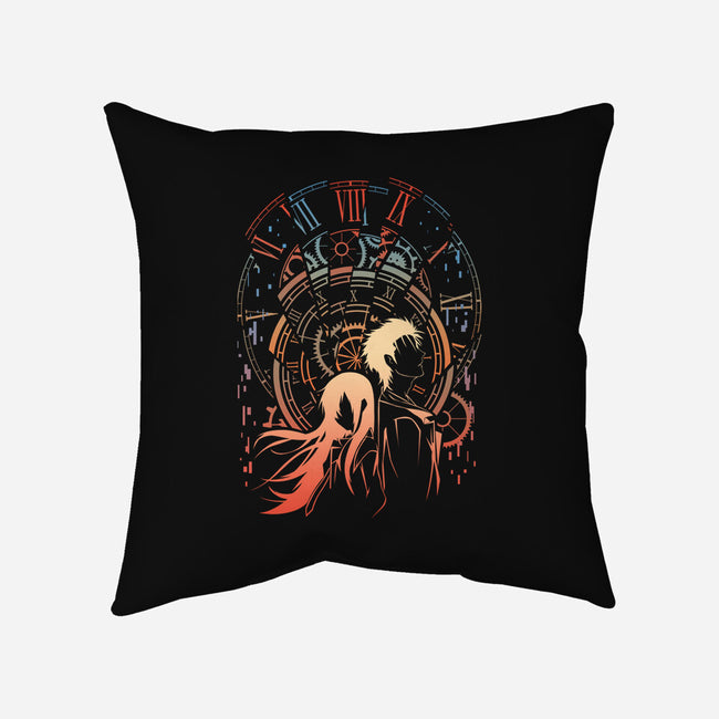 Time Broken-none removable cover w insert throw pillow-marsdkart