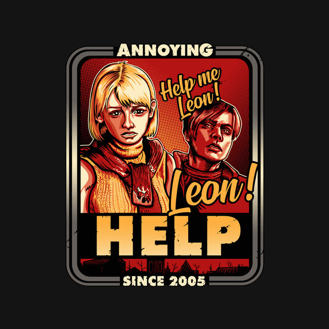 Leon Help-none glossy sticker-daobiwan