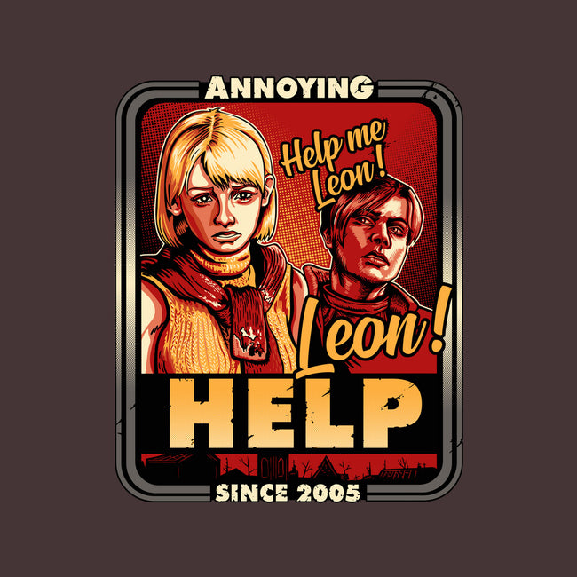Leon Help-none drawstring bag-daobiwan