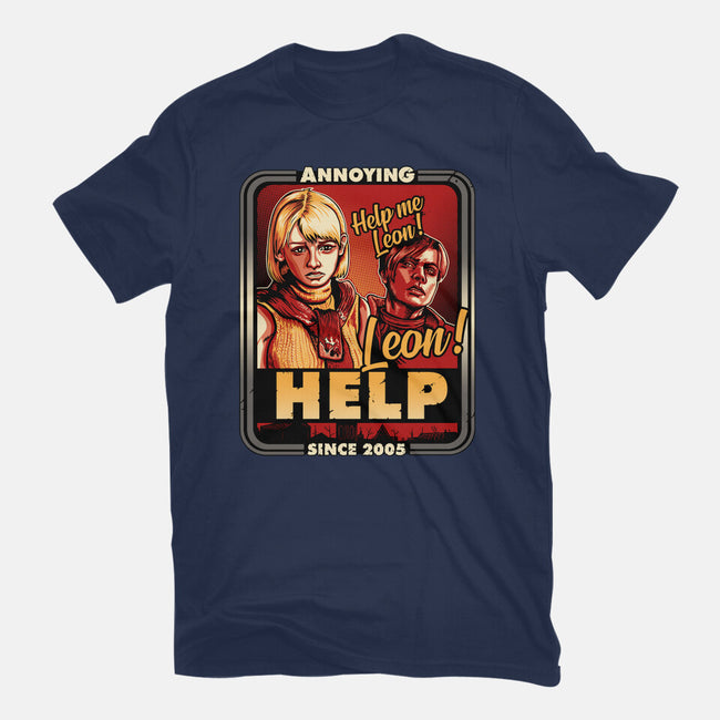 Leon Help-unisex basic tee-daobiwan