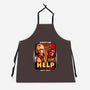 Leon Help-unisex kitchen apron-daobiwan