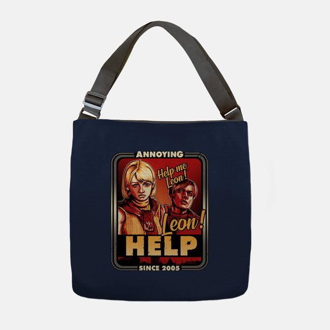 Leon Help-none adjustable tote bag-daobiwan