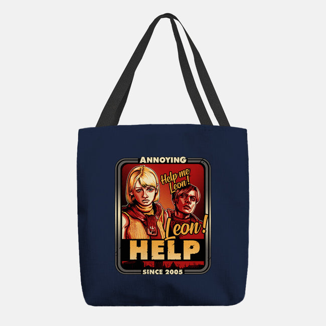 Leon Help-none basic tote bag-daobiwan