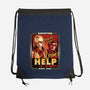 Leon Help-none drawstring bag-daobiwan