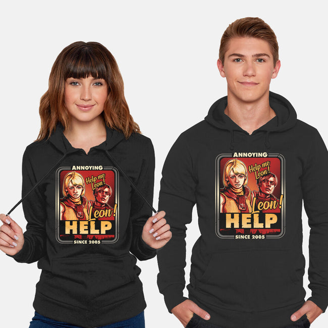 Leon Help-unisex pullover sweatshirt-daobiwan