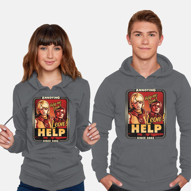 Leon Help-unisex pullover sweatshirt-daobiwan