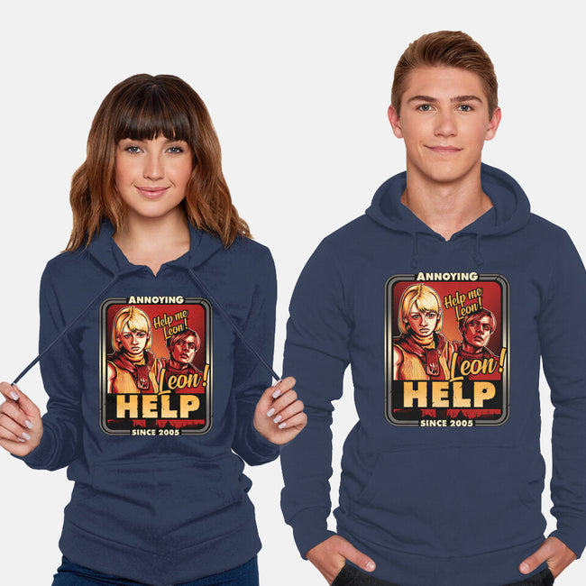 Leon Help-unisex pullover sweatshirt-daobiwan