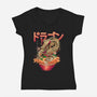 Ramen Dragon-womens v-neck tee-Rudy
