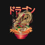 Ramen Dragon-none removable cover w insert throw pillow-Rudy