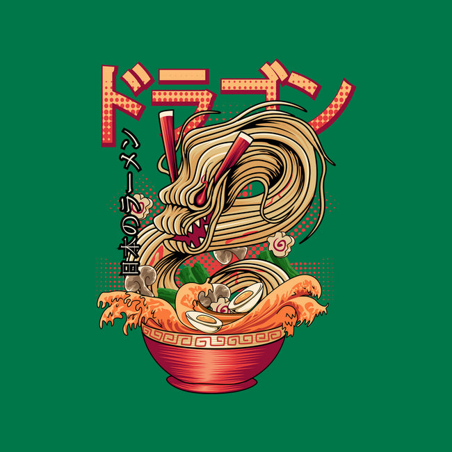 Ramen Dragon-none removable cover w insert throw pillow-Rudy