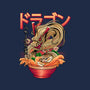 Ramen Dragon-none removable cover w insert throw pillow-Rudy