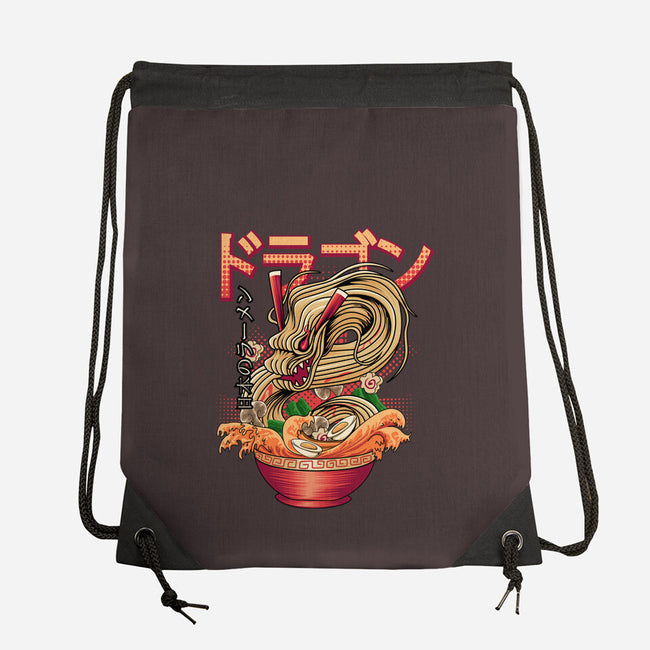 Ramen Dragon-none drawstring bag-Rudy