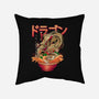Ramen Dragon-none removable cover w insert throw pillow-Rudy