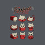 The Purrfect Fit-womens v-neck tee-Snouleaf
