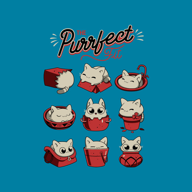 The Purrfect Fit-none drawstring bag-Snouleaf