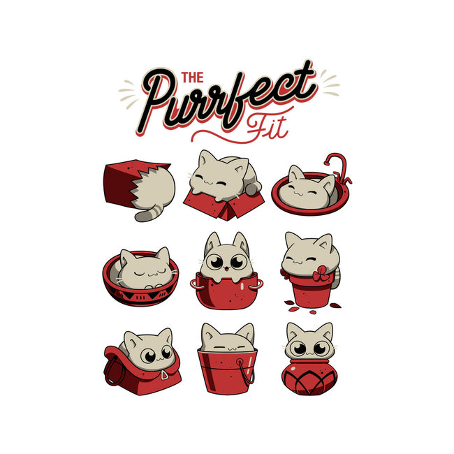 The Purrfect Fit-womens v-neck tee-Snouleaf