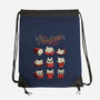 The Purrfect Fit-none drawstring bag-Snouleaf