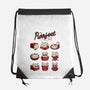 The Purrfect Fit-none drawstring bag-Snouleaf