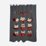 The Purrfect Fit-none polyester shower curtain-Snouleaf