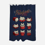 The Purrfect Fit-none polyester shower curtain-Snouleaf
