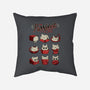 The Purrfect Fit-none removable cover throw pillow-Snouleaf