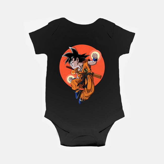 Little Kid Goku-baby basic onesie-Tri haryadi