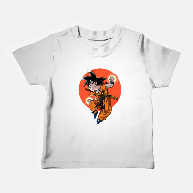 Little Kid Goku-baby basic tee-Tri haryadi