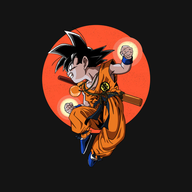 Little Kid Goku-womens basic tee-Tri haryadi