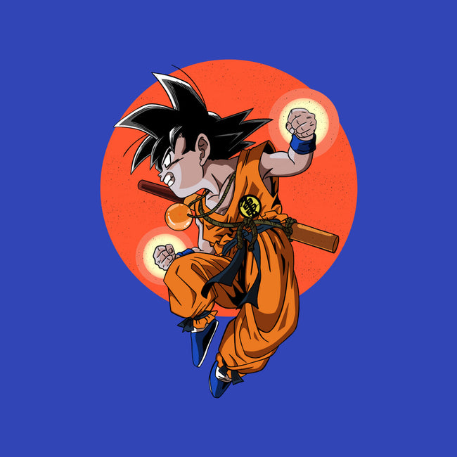 Little Kid Goku-none polyester shower curtain-Tri haryadi