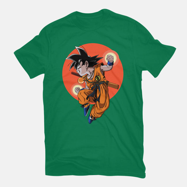 Little Kid Goku-womens basic tee-Tri haryadi