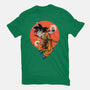Little Kid Goku-womens basic tee-Tri haryadi